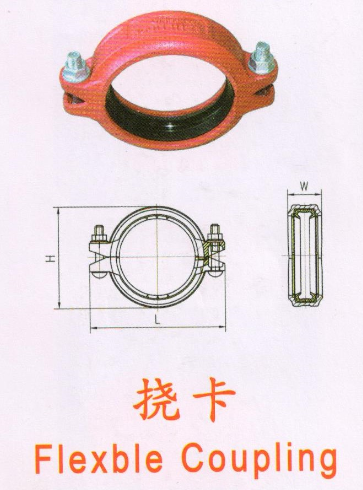 華盛溝槽管件_撓卡